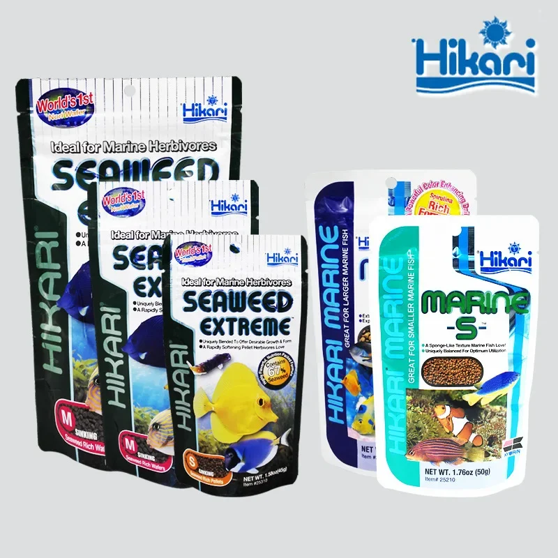 Aquarium Fish Price - ヒカリマリン海水水槽魚用フードベジタリアン草食動物肉食動物シードウィードエクストリーム