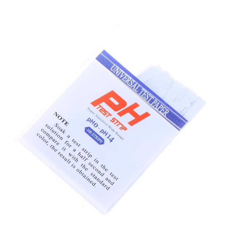 Aquarium Test Kit - 新発売-100枚入り 水質pH試験紙 0～14 簡単操作 ペーパーキット プール、スパ、飲料水、水槽の検査用