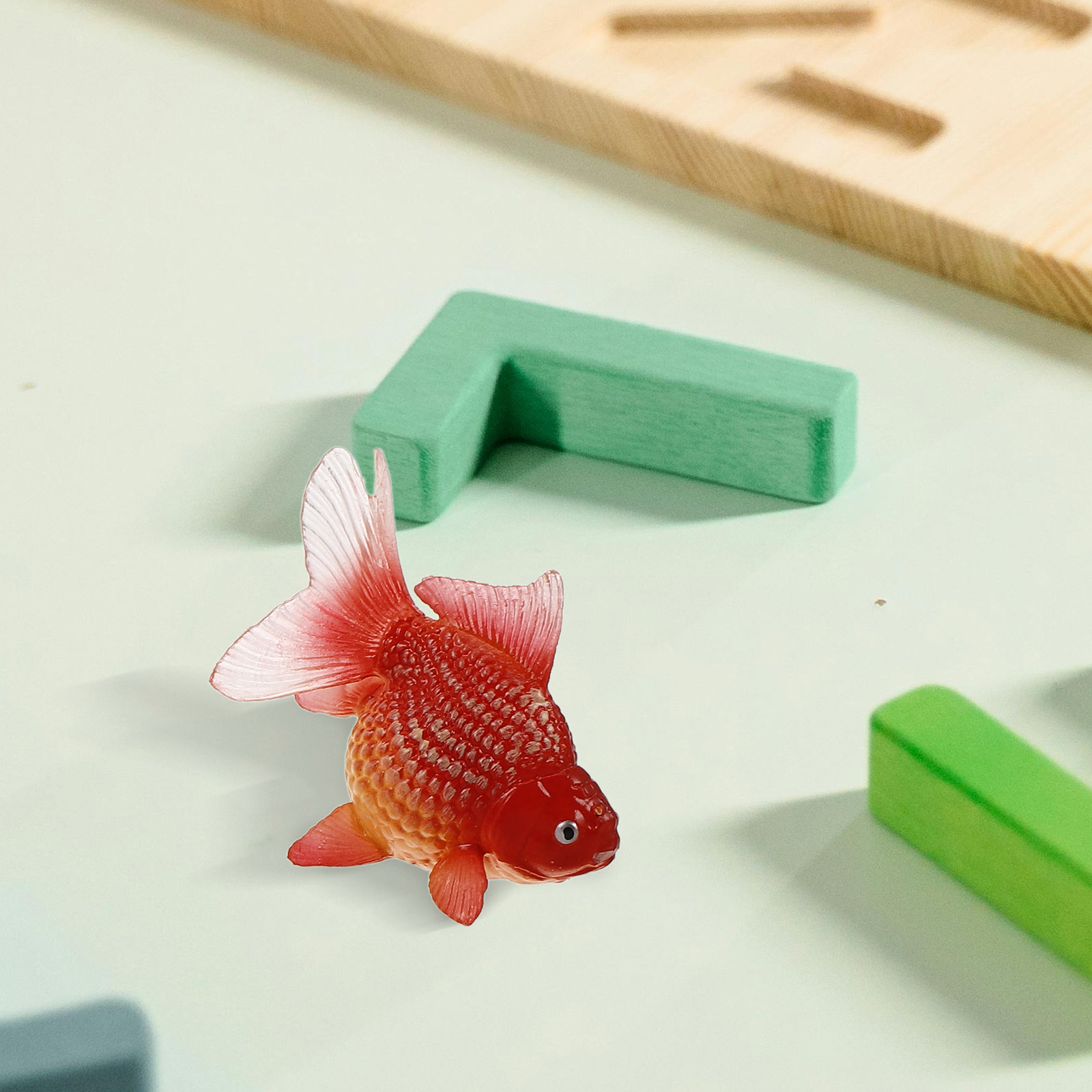 Aquarium Fish Freshwater - 4個入りリアルなフローティングアクアリウムデコレーション人工鯉魚、淡水・海水タンク、オーシャンテーマ、家庭・オフィス装飾用