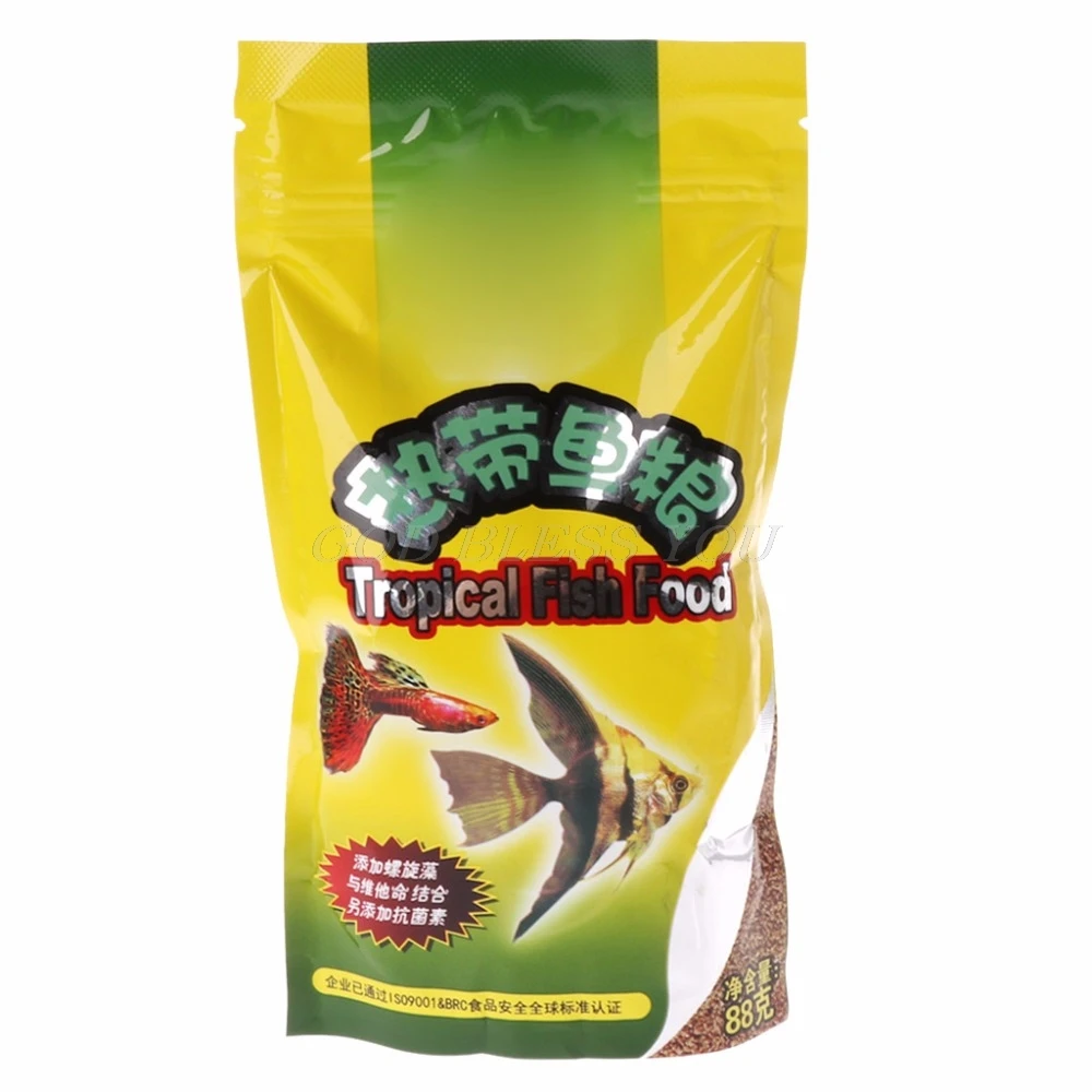 Aquarium Fish Price - 水族館タンク 熱帯魚の餌 小魚の餌 穀物 88g おいしい餌