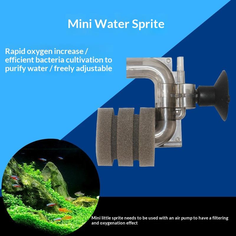 ホットセール-ミニ水槽スポンジフィルター生化学浄水器酸素増加 - Aquarium Fish Price のレビューと価格