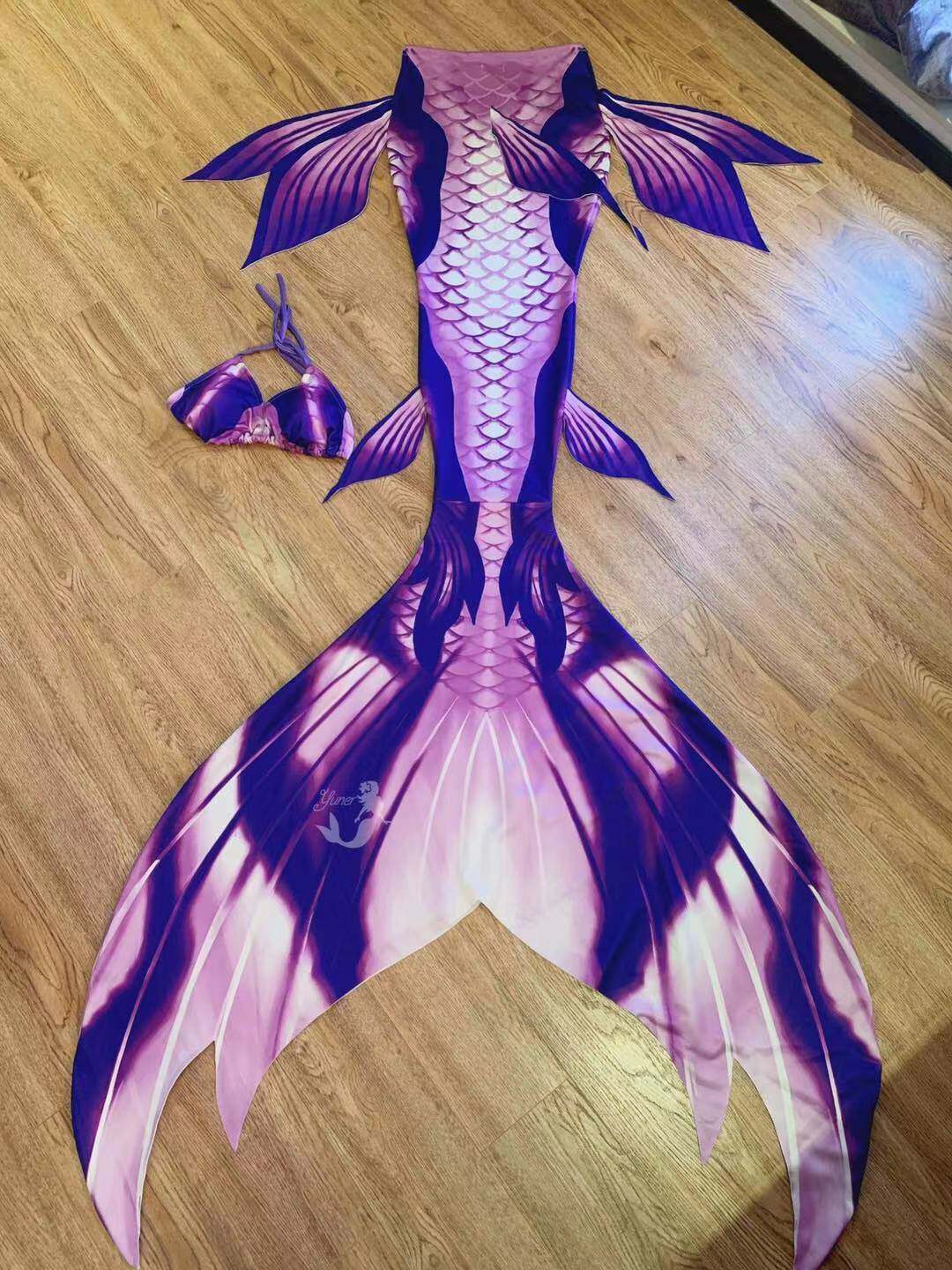 マーメイドテール水着水族館撮影パフォーマンス魚皮グリッター大 - Aquarium Fish Usa のレビューと価格