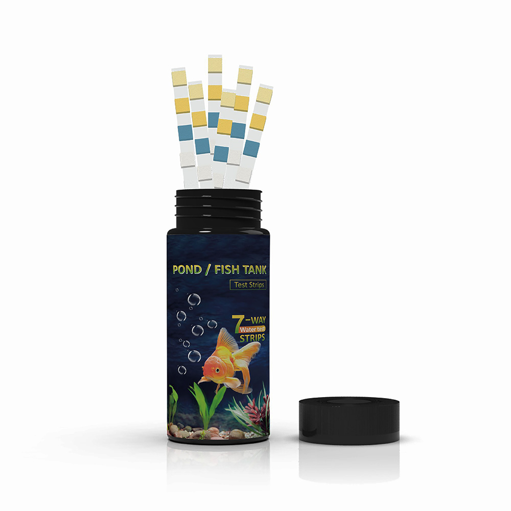 7 in 1 水族館テストストリップ、50 ストリップ水槽水 - Aquarium Fish Freshwater のレビューと価格