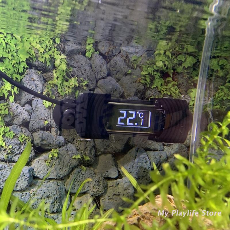 デジタル水族館温度計,水中魚風車体温計,吸盤付き,持ち運びが - Aquarium Fish Freshwater のレビューと価格