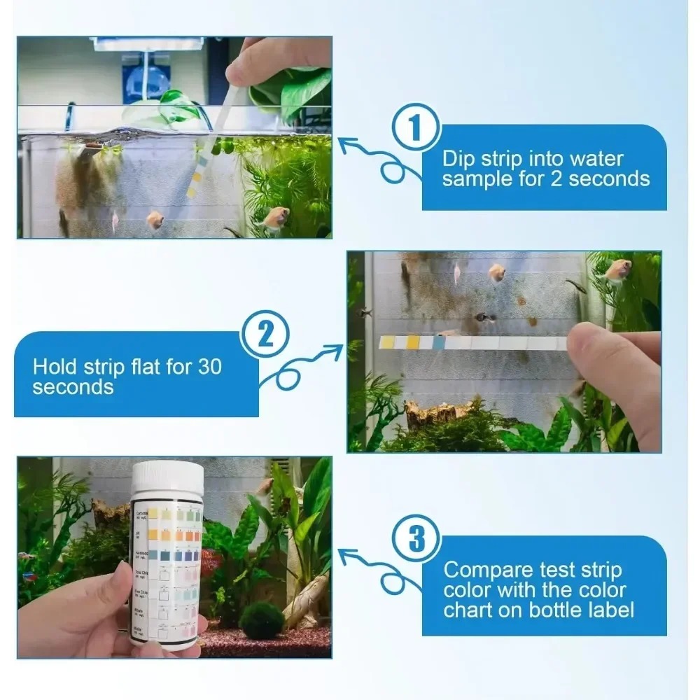 水槽用pHテストストリップ 淡水プール 水槽 水質 魚タンク - Aquarium Fish Freshwater のレビューと価格