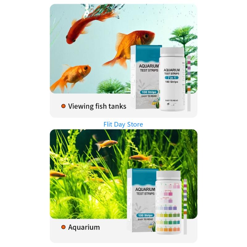 F92C 100 個水族館水テストストリップ初心者向け水族館 - Aquarium Fish Freshwater のレビューと価格