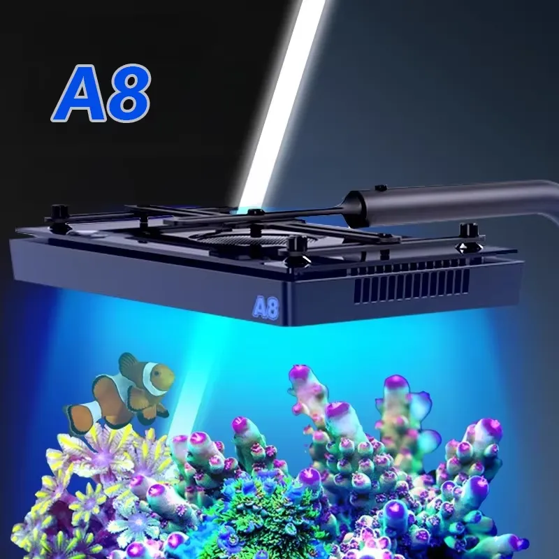A8SE II Max Blue 240W WiFiアプリ制 - Aquarium Fish Usa のレビューと価格